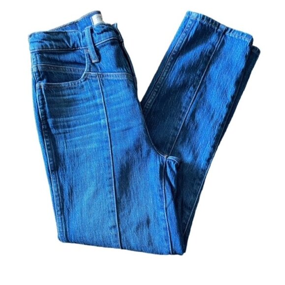 Madewell Classic Straight Seamed Edition Jeans in Bandry Wash 25 - Picture 2 of 6